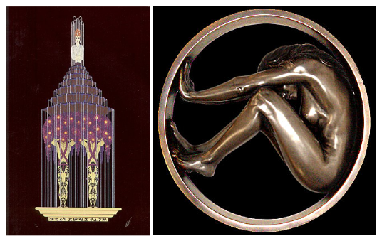 How Do Erte Art Dealers and Bill Mack Art Gallery Curations Reflect Different Eras?